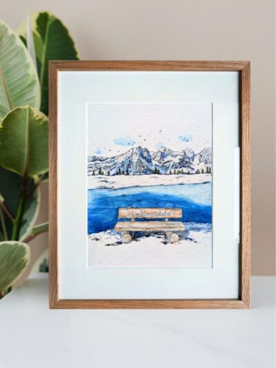 Astbergsee - Bergaquarell