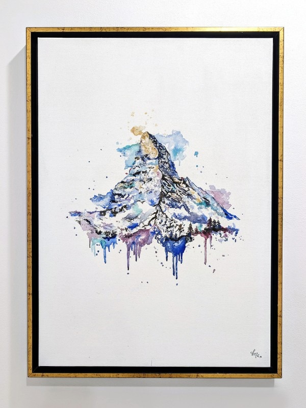 Das Matterhorn - Bergaquarell – Bild 2