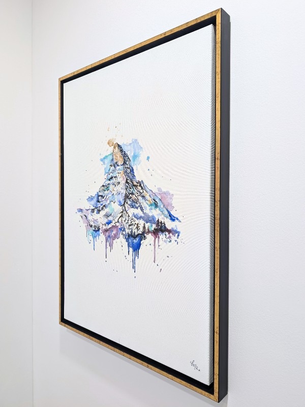 Das Matterhorn - Bergaquarell – Bild 3