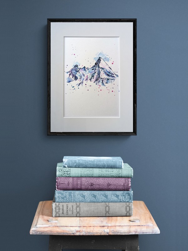 Der Watzmann - Acrylgemälde – Bild 4