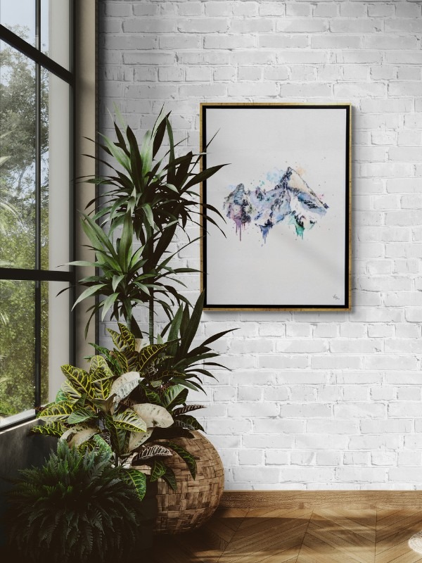 Der Watzmann - Bergaquarell – Bild 3