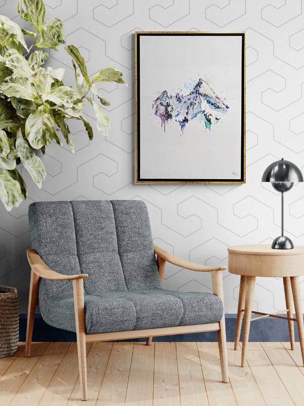 Der Watzmann - Bergaquarell – Bild 5