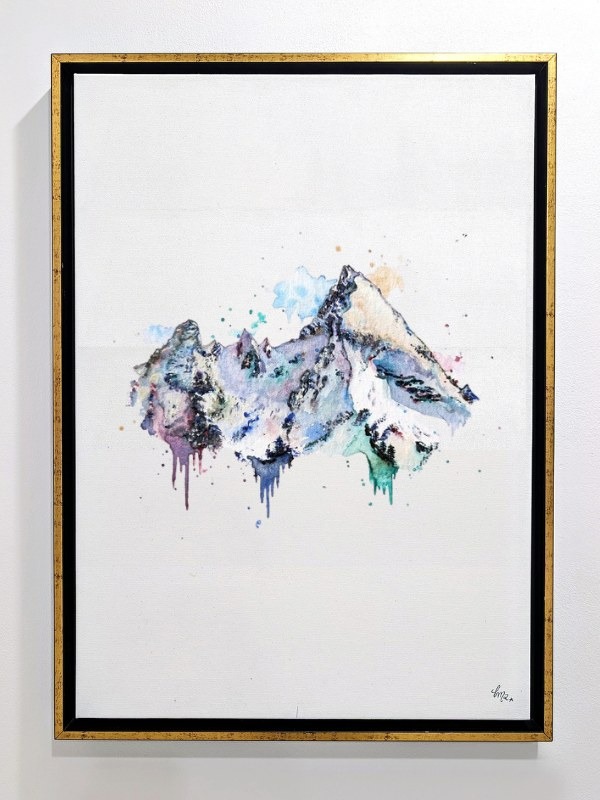 Der Watzmann - Bergaquarell – Bild 2