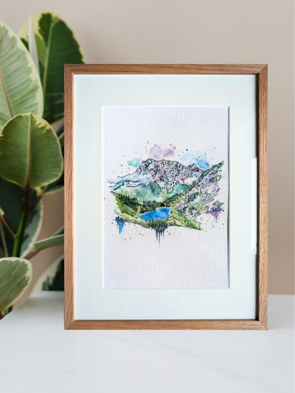 Seebensee und Zugspitze