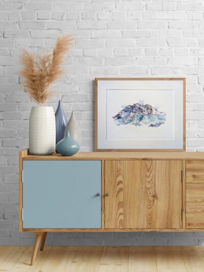 Die Zugspitze (von Ehrwald aus gesehen)