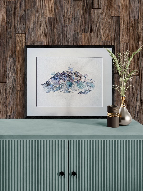 Die Zugspitze (von Ehrwald aus gesehen) – Bild 4