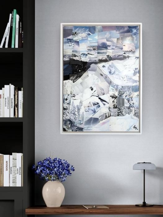 Abenteuerlust -in situ - Berge Kunst - Cyrielle Recoura Art