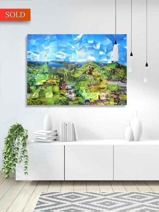 Allgäu – Bergkunst sold – Cyrielle Recoura Art Allgäu - Bergkunst sold - Cyrielle Recoura Art