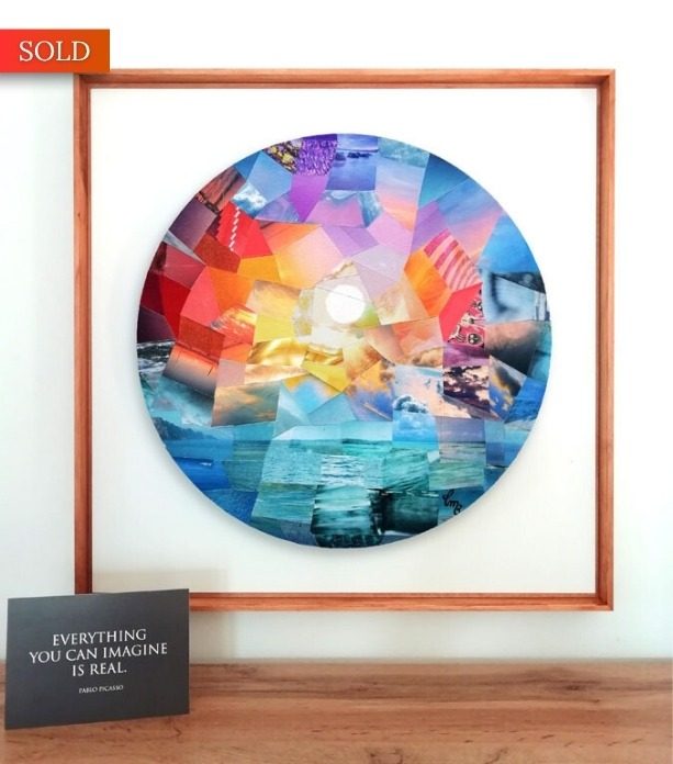 Bergseele SOLD - Bergkunst - Cyrielle Recoura Art
