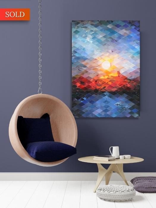 Cyrielle Recoura Art – Take me there – Meer Sonnenuntergang Kunst Cyrielle Recoura Art - Take me there - Meer Sonnenuntergang Kunst