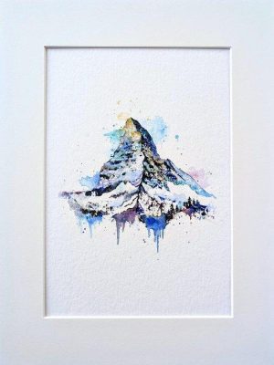 Matterhorn - Mont Cervin - Passepartout - Cyrielle Recoura Art